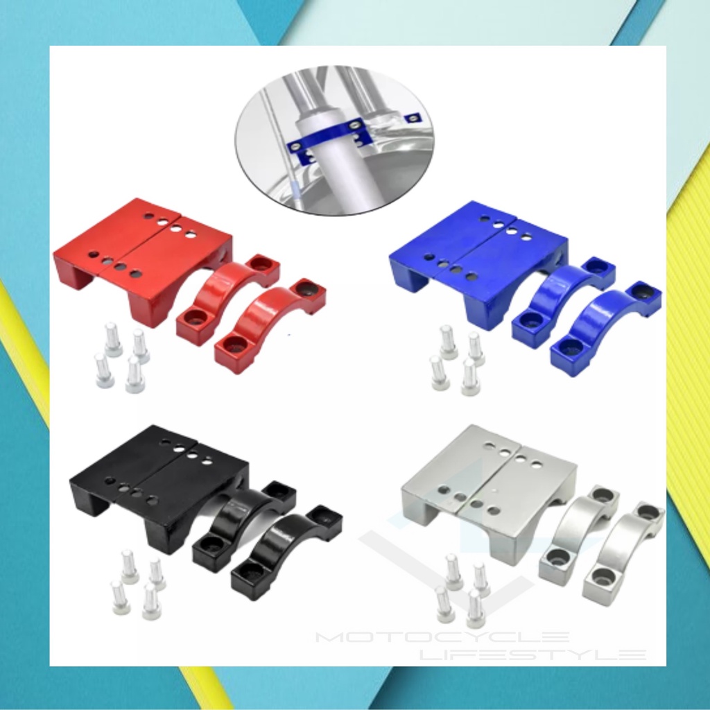 Motorcycle Front Fender Clamp Alloy | Shopee Philippines