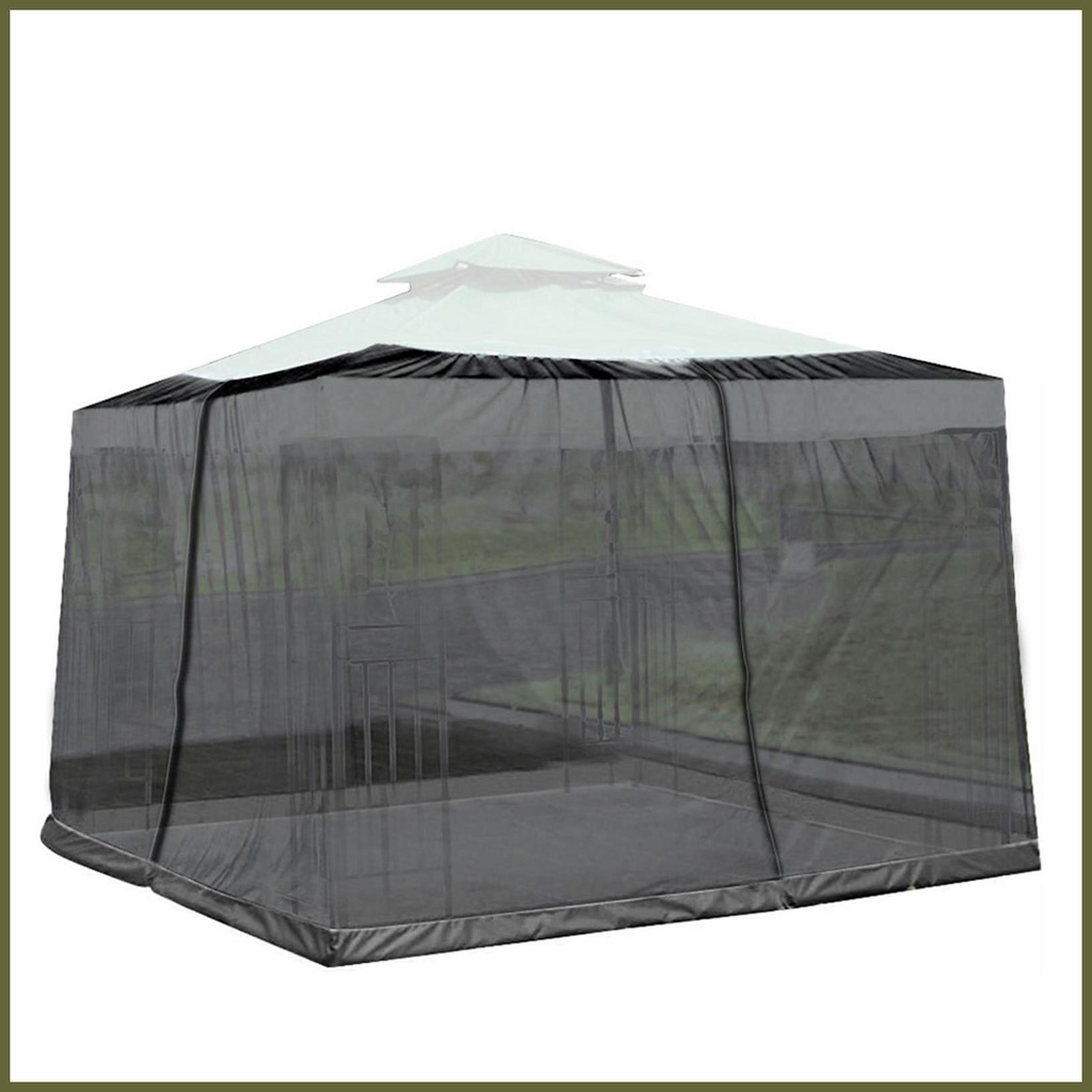Patio Umbrella Mosquito Netting Screen Outdoor Garden Umbrella Table Screen Parasol Mosquito Net