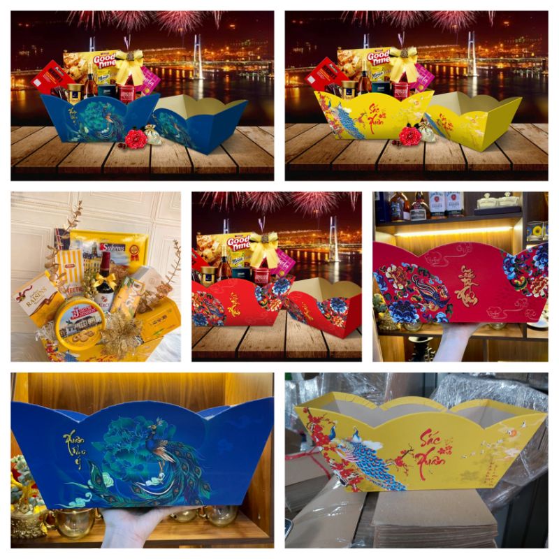 Boat Gift Basket Tray CNY Model 2024 Shopee Philippines