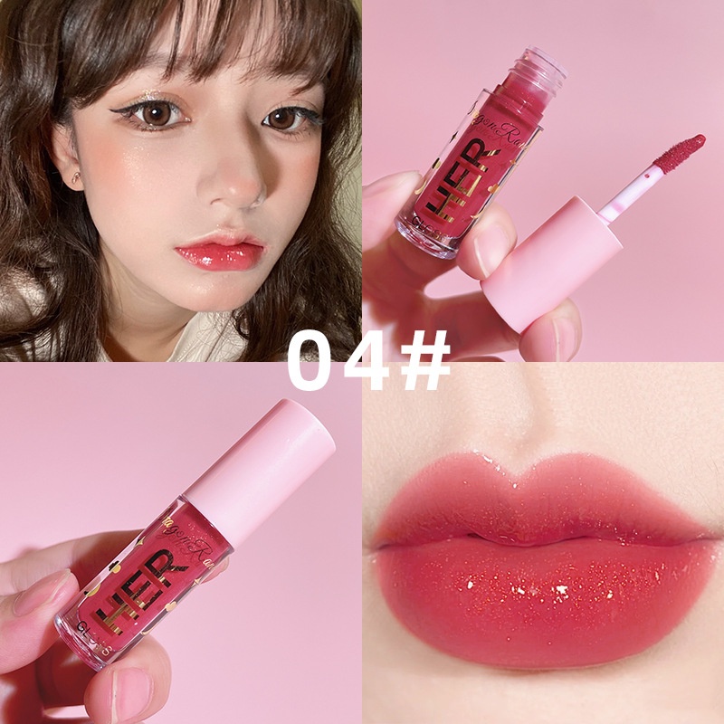 Mirror Lipstick Moisturizing Sexy Lips Plumper Long Lasting Shiny Lip ...