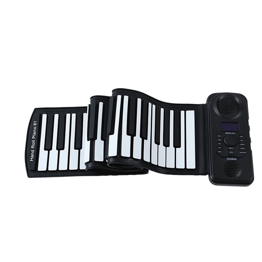 61 Key Electronic Piano Midi And Usb Charging Portable Foldable Soft ...