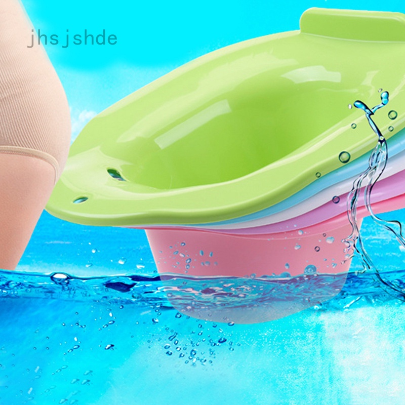 Hip Bath Tub Sitz Bath for Toilet Maternity Hemorrhoid Avoid Squatting