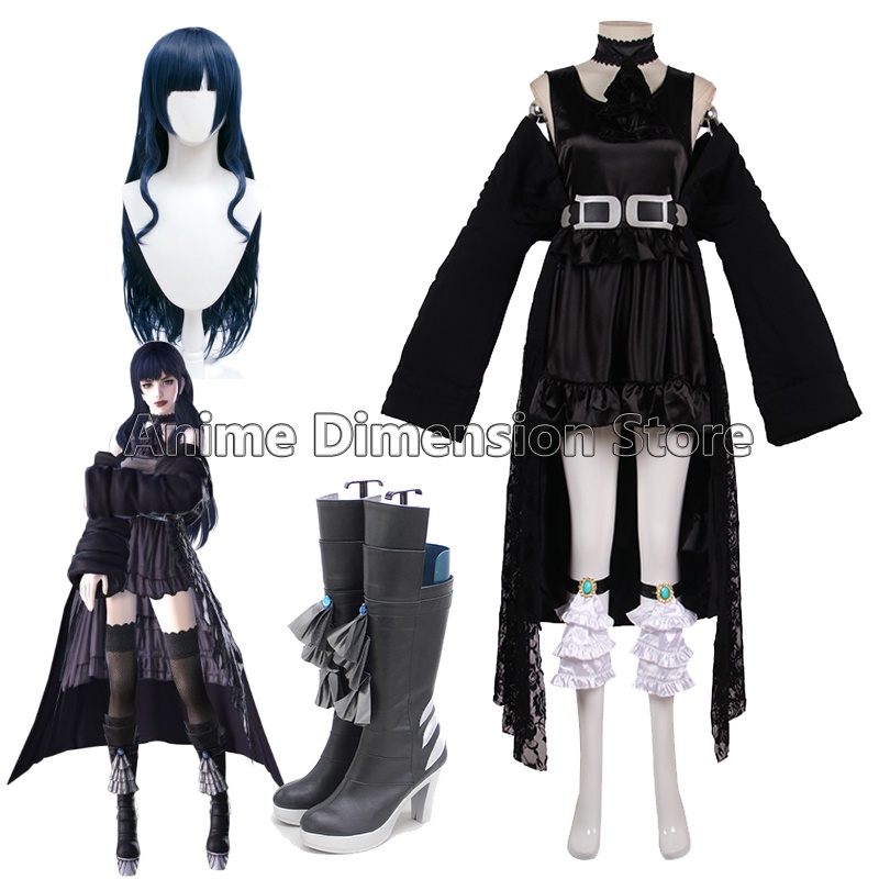 Final Fantasy XIV Gaia Cosplay Costumes Wig Shoes Women Girl Outfit ...