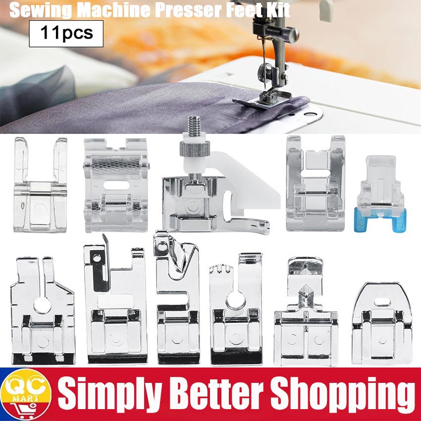 Sewing Machine Presser Foot Set Domestic Sewing Machine Foot Braiding Sewing Knitting Foot Parts