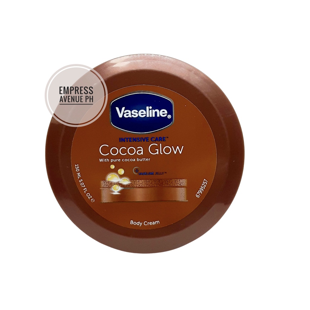 Vaseline Intensive Care Cocoa Glow Body Cream with Pure Cocoa Butter