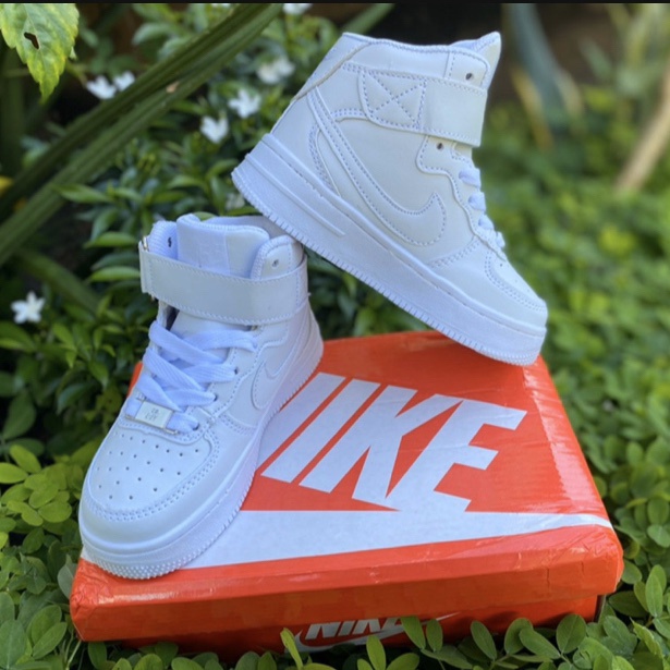 Nike air force shop white high cut