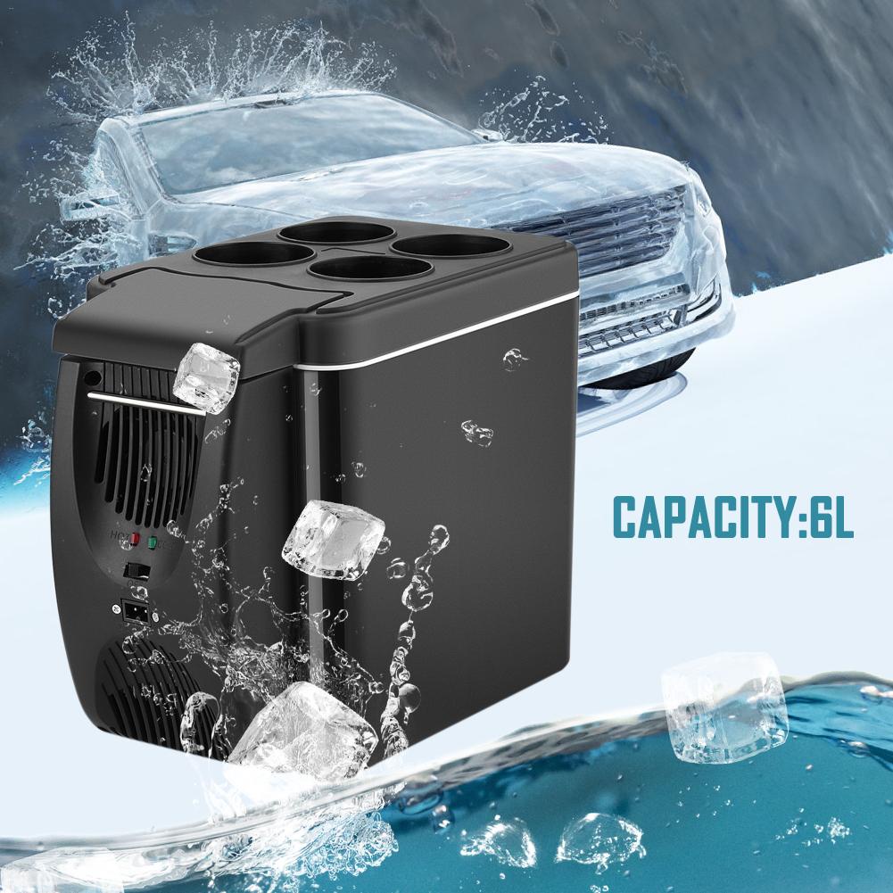 Professional 12V Refrigerator Freezer Heater 6L Mini Cooler Warmer