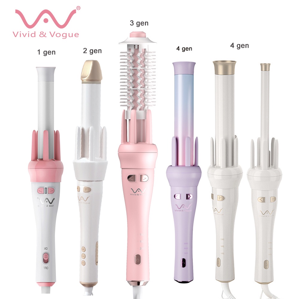 Vivid Vogue Automatic Hair Curler Anti scald Design Ceramic iron Big