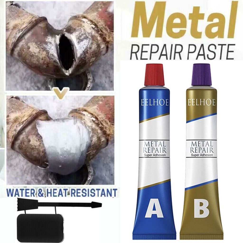 EELHOE Magic Metal Repair Glue AB Metal Cast Iron Repairing Adhesive