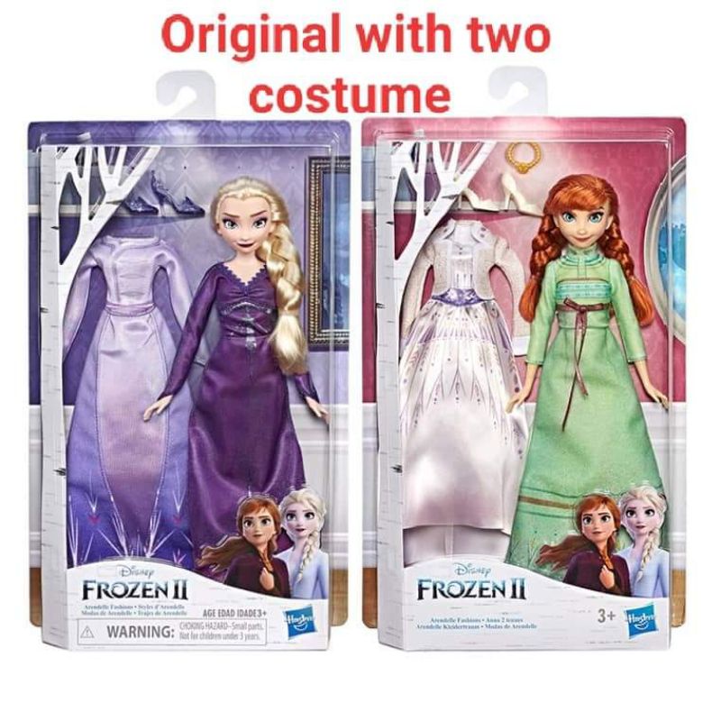 Original Elsa and Anna frozen dolls super sale (11 inches) | Shopee ...