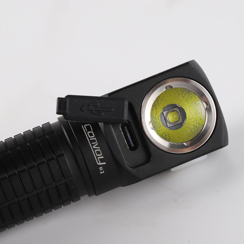 Convoy H2 Flashlight with 519A LED Multifunctional Flashlight Headlamp ...