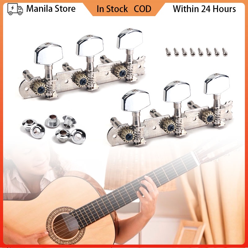 Classic Guitar Tuning Pegs Metal Acoustic Concert Guitar Tuners Machine