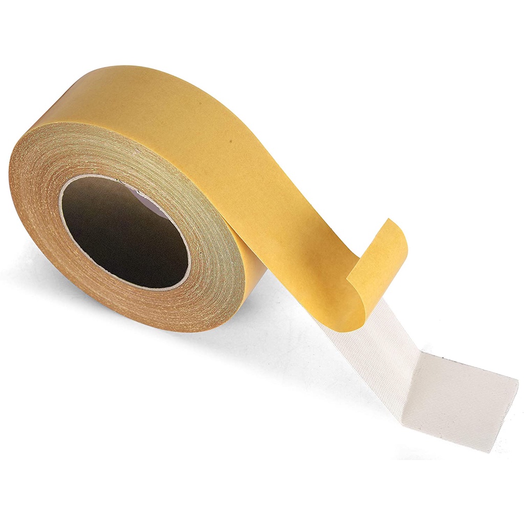 Double Sided Carpet Tape Adhesive Keeps Rugs in Place on Carpet, Hardwood, Tile, Linoleum BBR