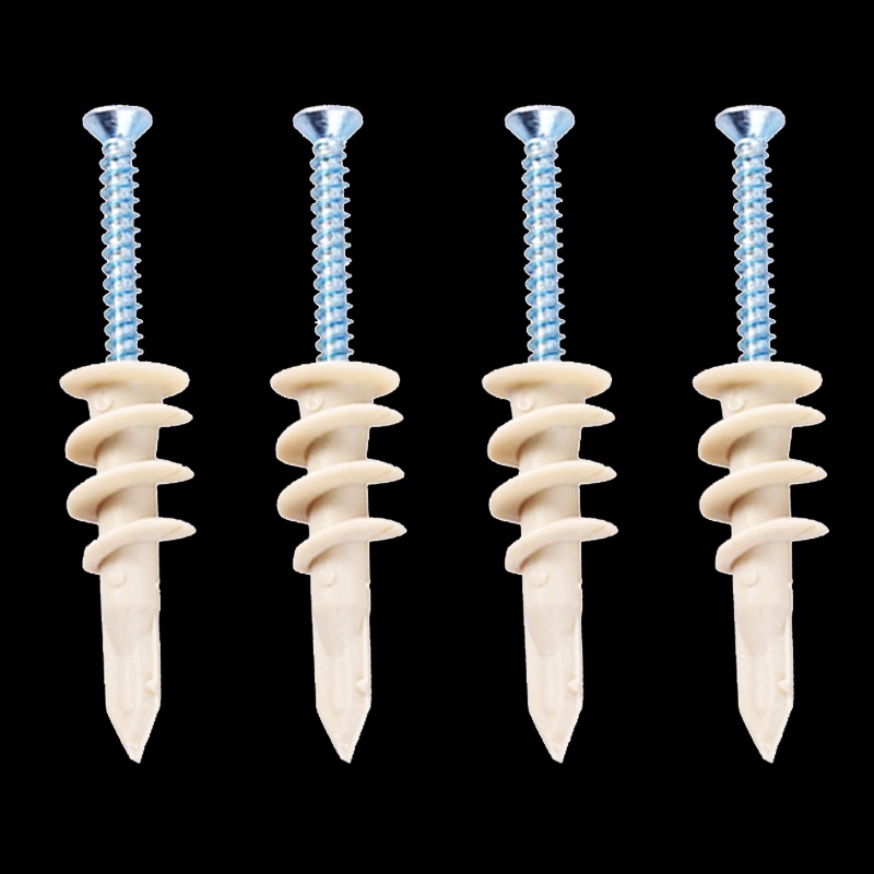 10PCS 8 Self Drilling Drywall Anchors, Wall Anchors and Screws for