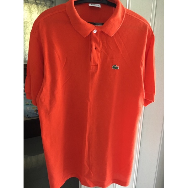 Orange hotsell lacoste polo