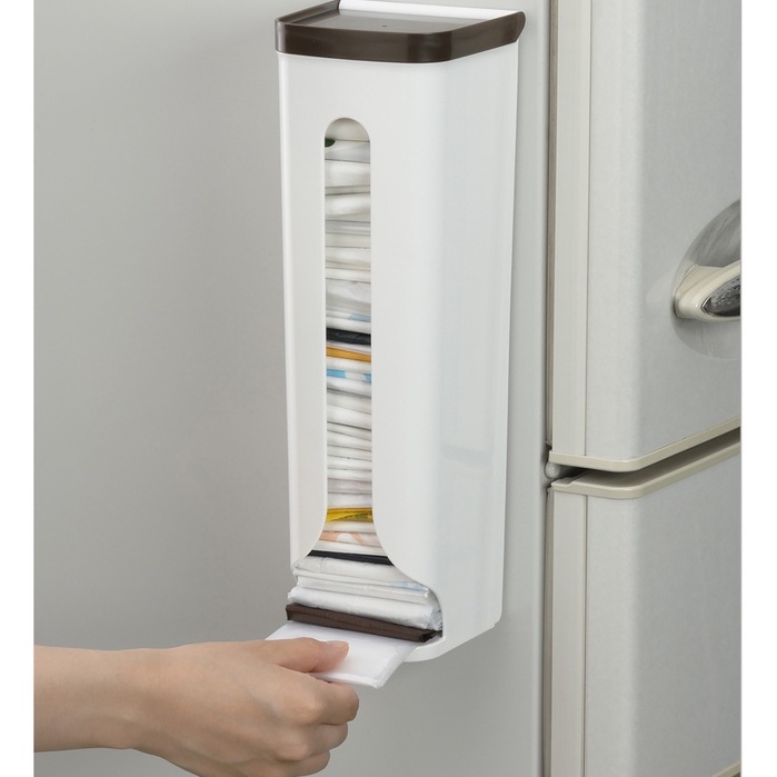 Inomata Storage Bag Wall-Mounted Plastic Organizer Box With Magnet ...