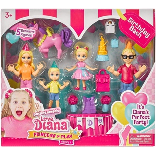 Love Diana Princess of Play Pocket Watch Doll by Headstart