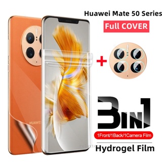 For Huawei Mate 50 50E Pro Ultra Thin Clear Camera Lens Protector Metal  Ring Guard Tempered Glass Film Cover Cap