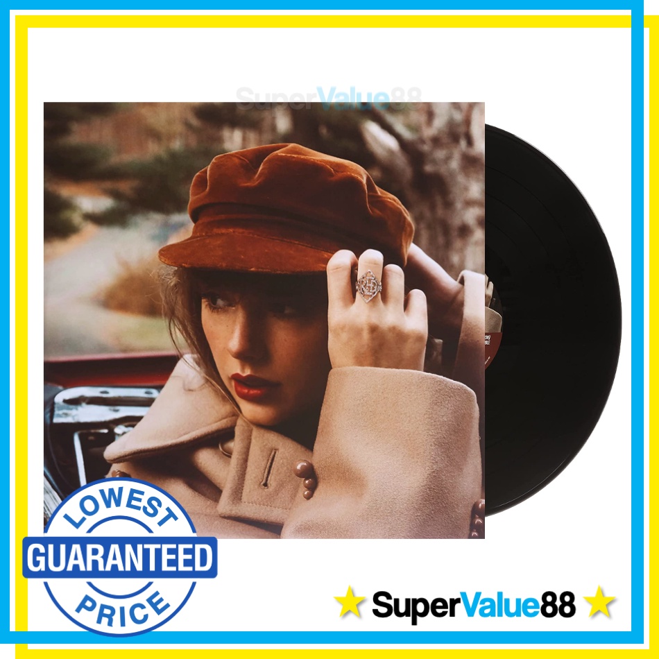 Official Taylor Swift Red Taylor's Version Complete 4 Vinyl Set Album