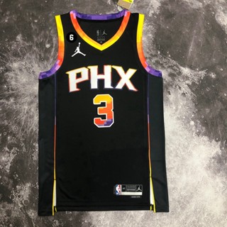 Men's Phoenix Suns Chris Paul #3 Jordan Orange 2020/21 Swingman