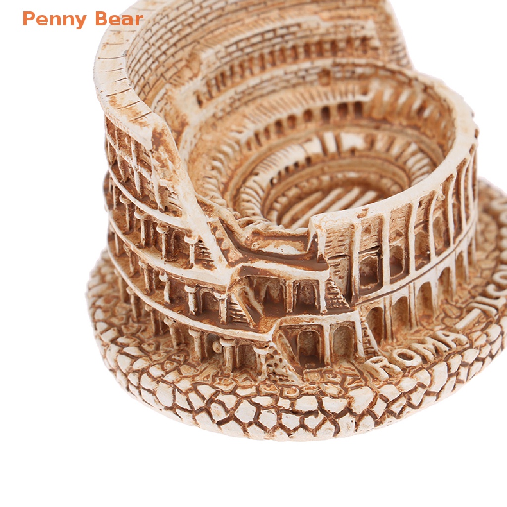 PennyBear Simulation Ancient Rome Colosseum Resin Mini Statue Sand ...
