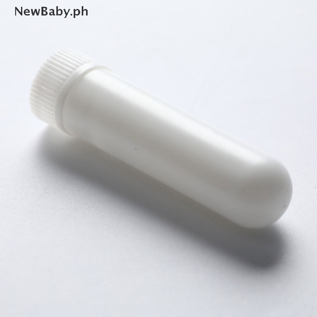 NewBaby 10Pcs Inhaler Stick White Nasal Inhaler Tubes Empty ph | Shopee ...