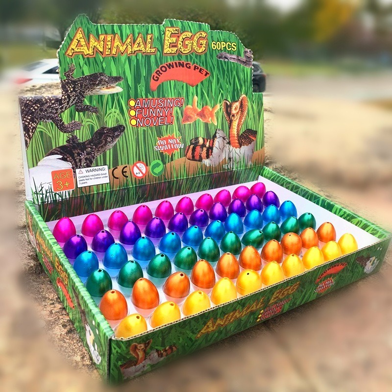 Extremely interesting self-hatching and growing dinosaur egg toy