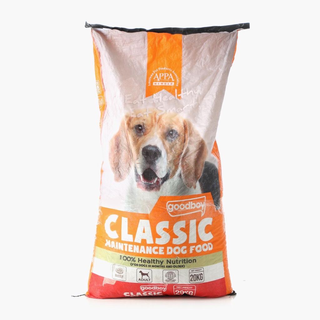Good Boy Classic Maintenance Adult Dog Food 20kg Beef Shopee
