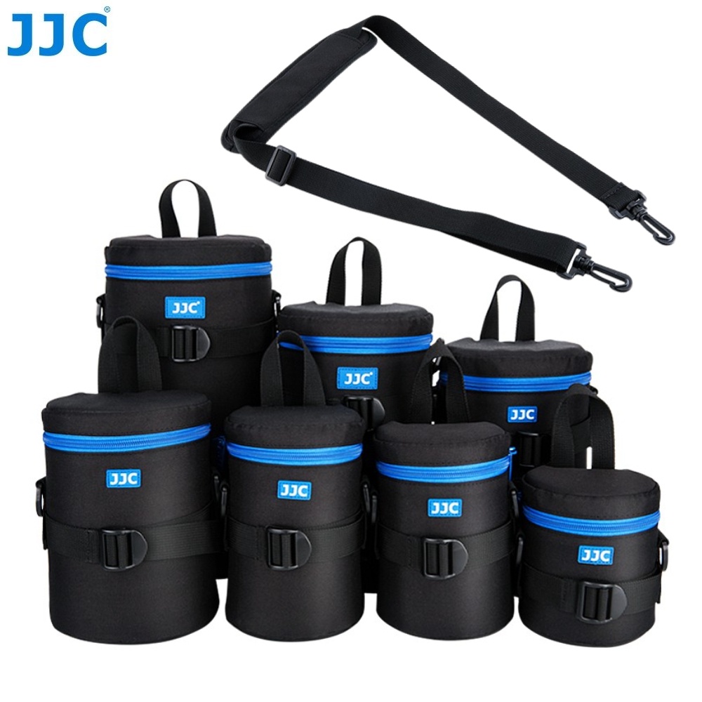 JJC Lens Pouch Sling Case Storage Belt Bag Protection Holder for DSLR