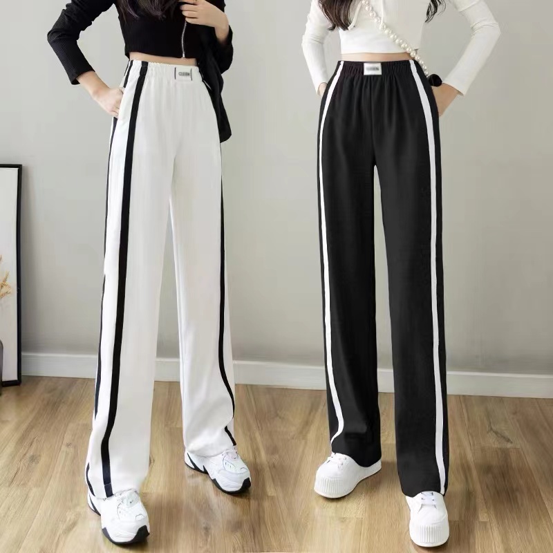 Korean Drape Wide-Leg Pants