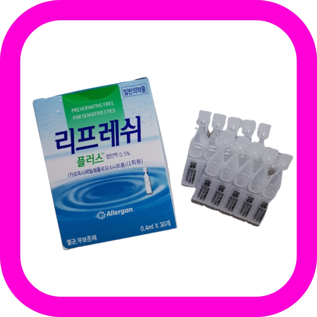 [EXP. 11/2024] Refresh Plus Eye drop 0.4ml x 30 pcs | Shopee Philippines