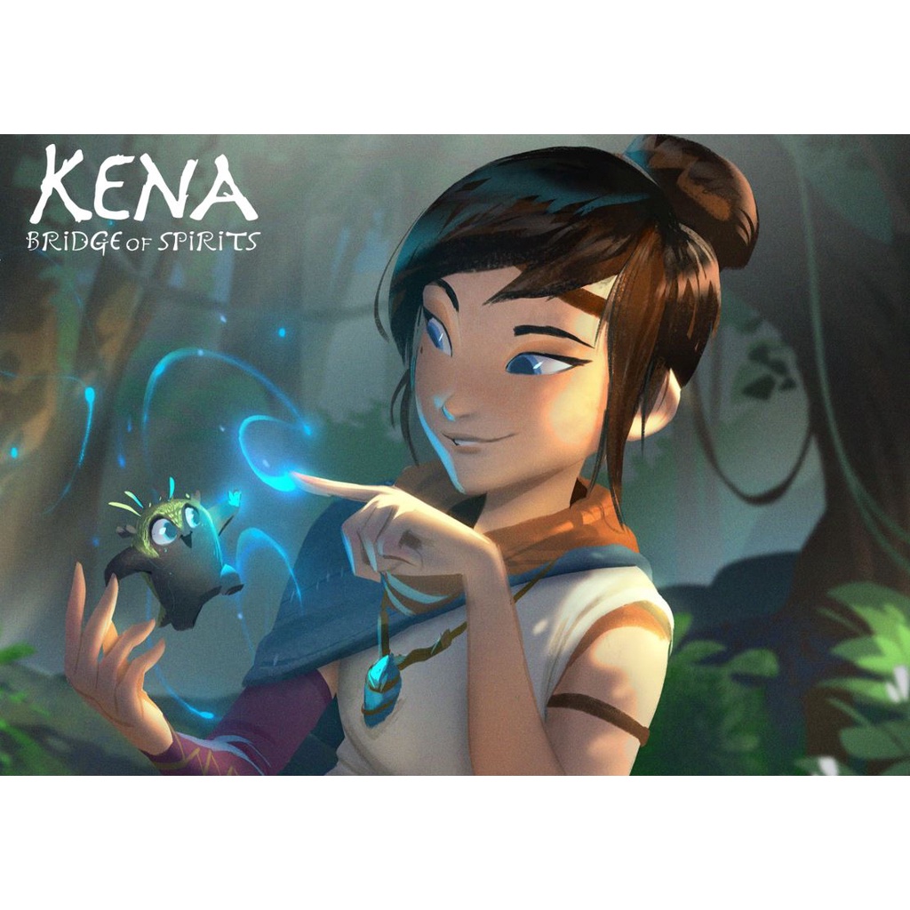Kena Bridge Of Spirits Poster | Laminated Posters | Sticker Posters ...