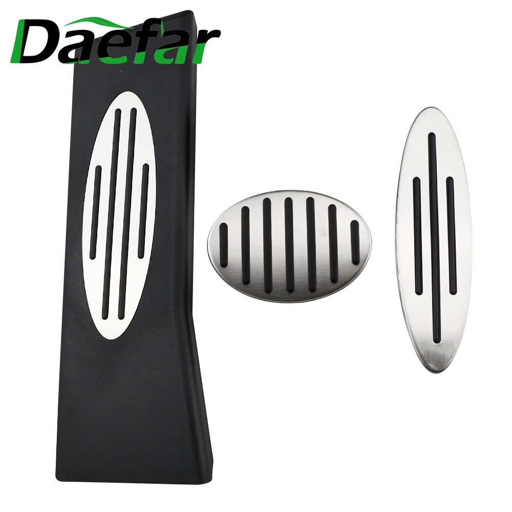 Daefar Gas Brake Clutch Pedal Cover For Bmw Mini Cooper Jcw S R55 R56