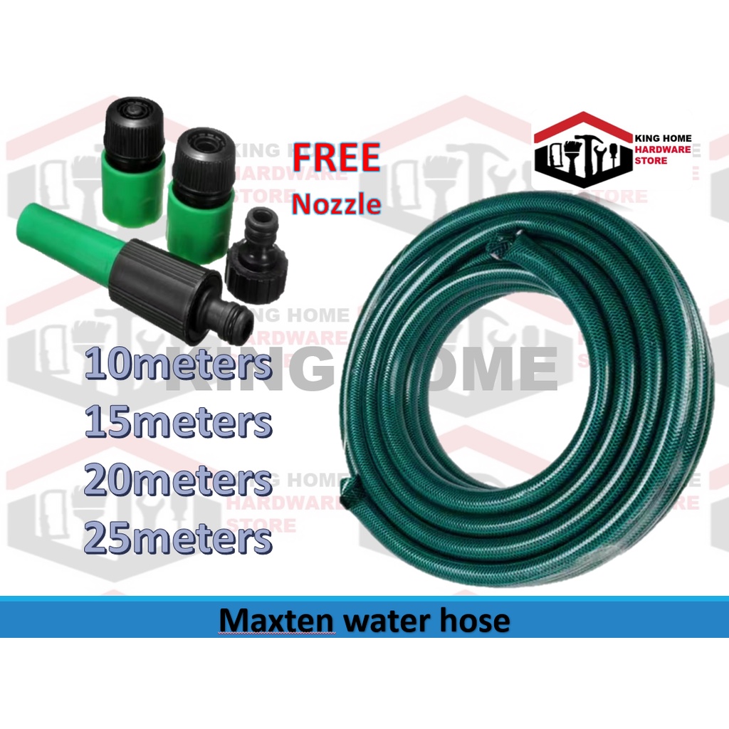 SANAPO Hodeso 10, 15,20.25,30,40, Meters PVC Garden Hose for Gardening