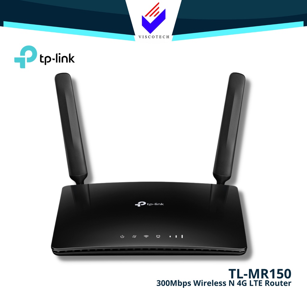 TP-Link TL-MR150 300mbps Wireless N 4g LTE Modem Wi-Fi Router | Shopee ...