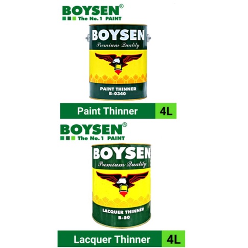 BOYSEN PAINT THINNER B0340 / BOYSEN LACQUER THINNER B50 PANLINIS SA ...