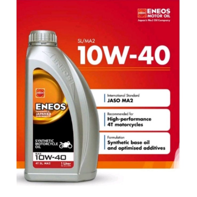 ENEOS OIL 10W-40 SYNTHETIC 800 ML & 1000 ML | Shopee Philippines