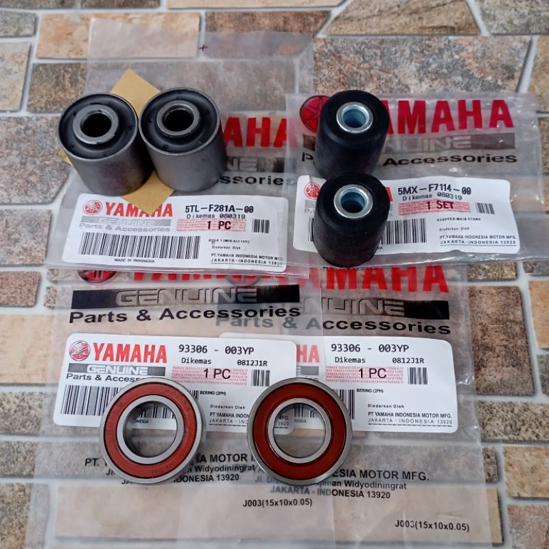 Bosh arm bosh engine mounting+bearing 6003+bosh fork yamaha mio sporty