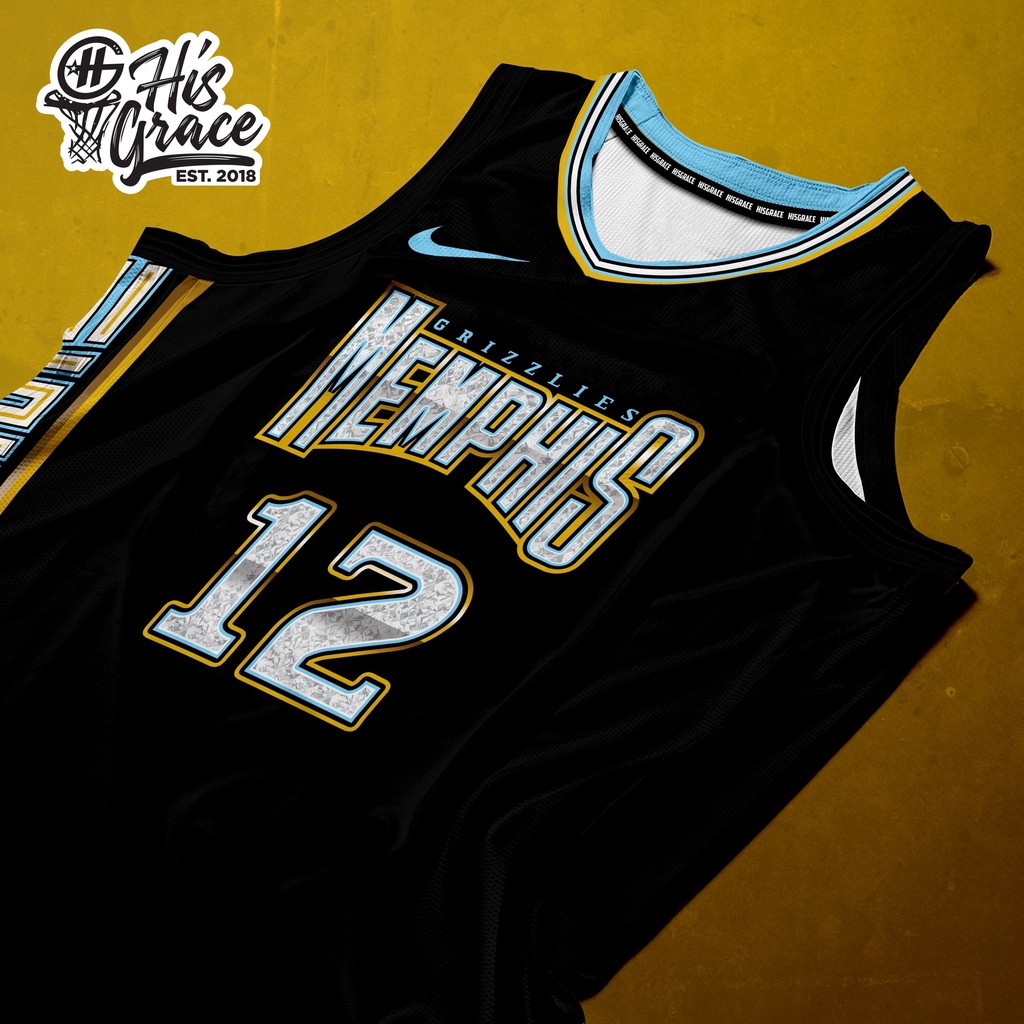 THL Memphis Grizzlies City edition Full Sublimation Jersey