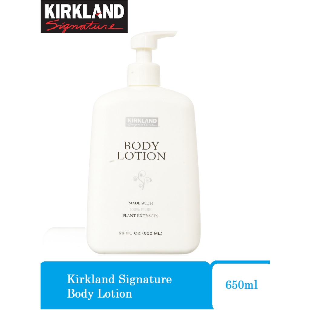 Kirkland Signature Body Lotion 650mL Shopee Philippines