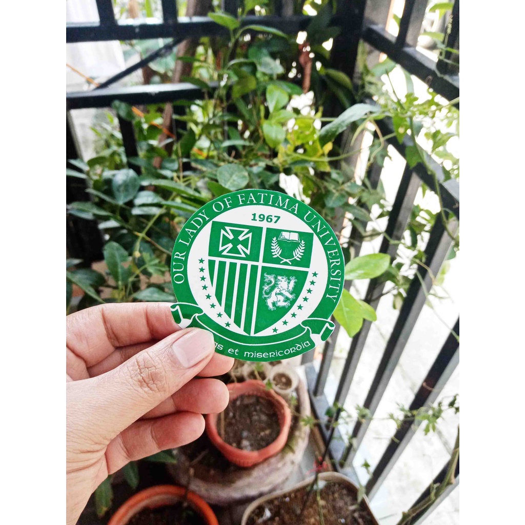 OUR LADY OF FATIMA Waterproof Car Sticker LOGO 3 inches(car out door ...
