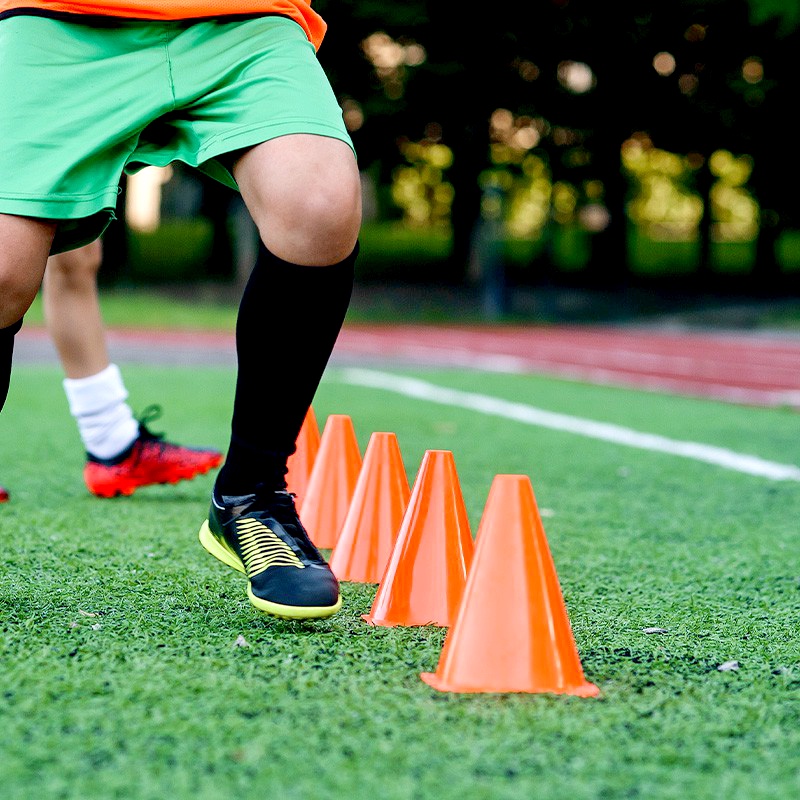 5Pc Soccer Football Traffic Hurdle Cone Sport Outdoor Exercise Tool ...