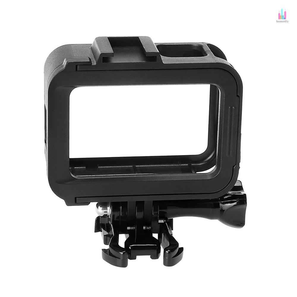 Protective Housing Frame Shell Mount Accessory for 8 Black with Quick ...