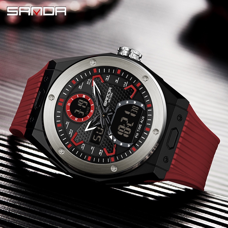 Sanda Original Multi-Display Outdoor Multifunctional Quartz Luxury ...