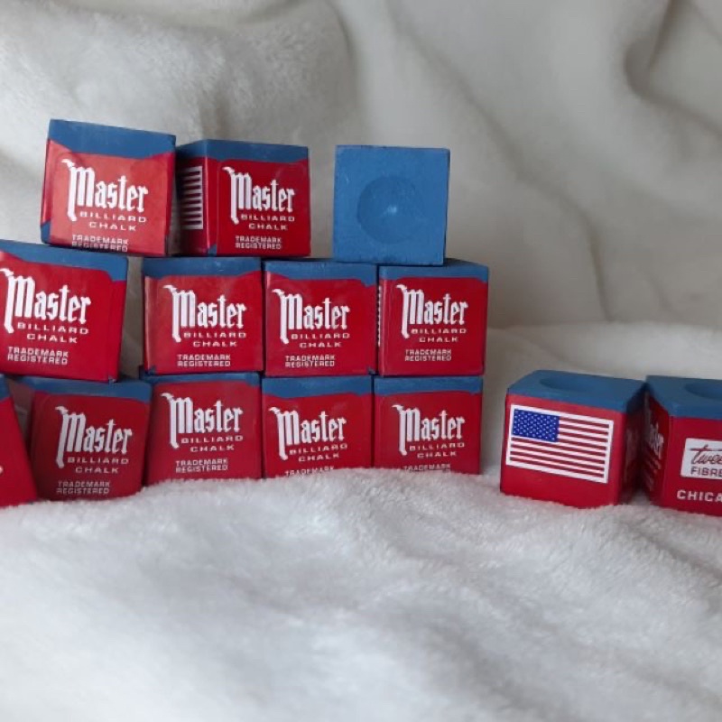 Original Master Billiard Chalk (10pcs) Shopee Philippines
