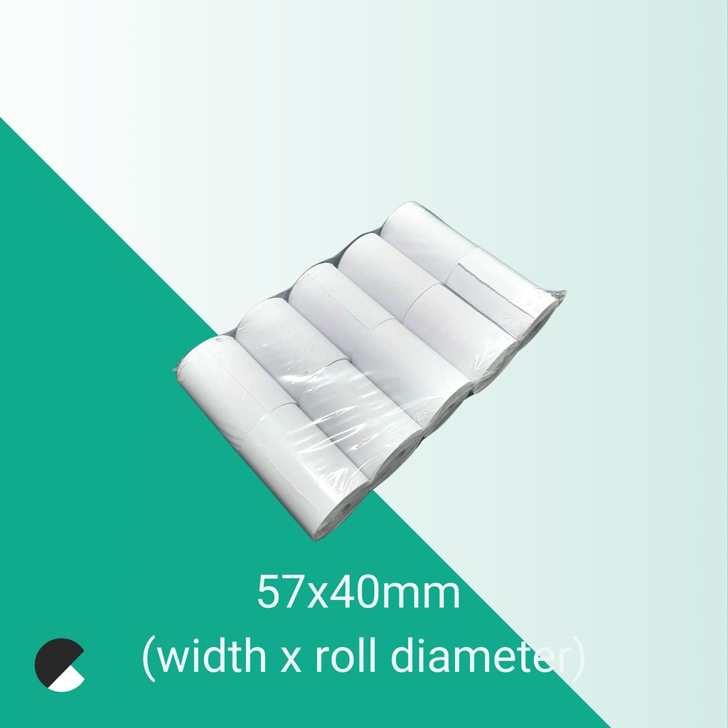 POS Paper Thermal POS Paper 57x40 57x50 Thermal Receipt Paper