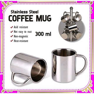 3PCS Stainless Steel Cups, Double Wall 10Oz / 300Ml, 304 Stainless