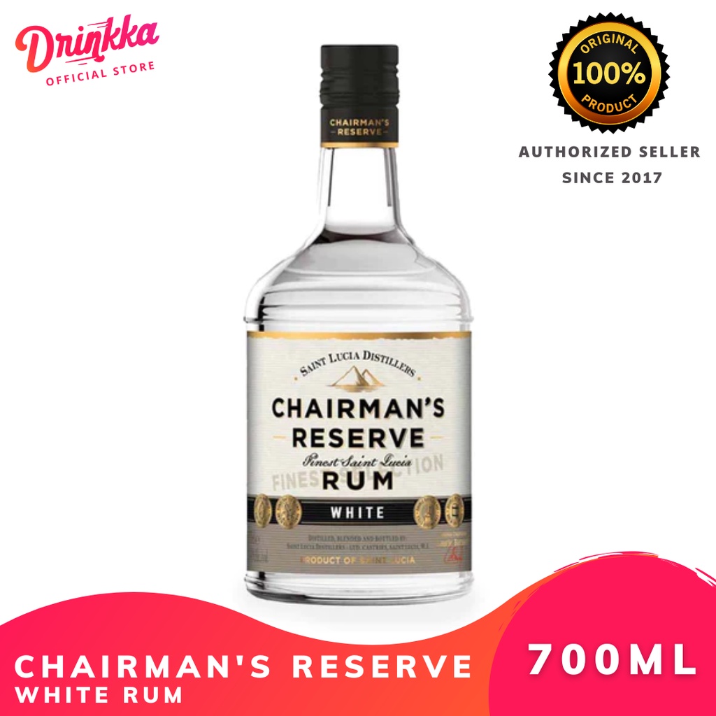 Chairman's Reserve White Rum 700ml | Shopee Philippines