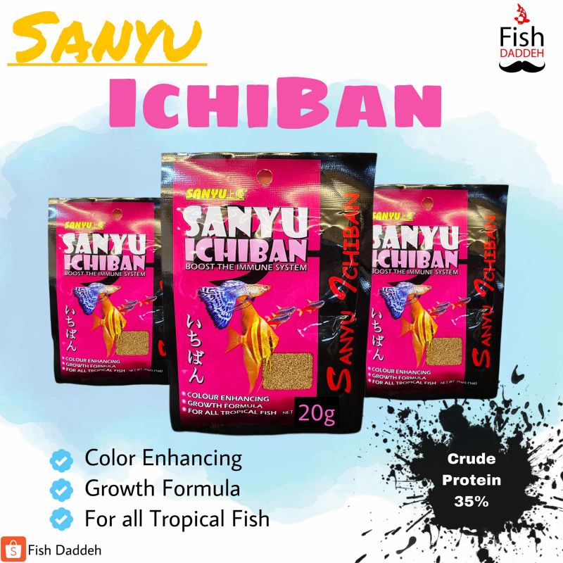 Sanyu Ichiban Fish Food 20g Shopee Philippines