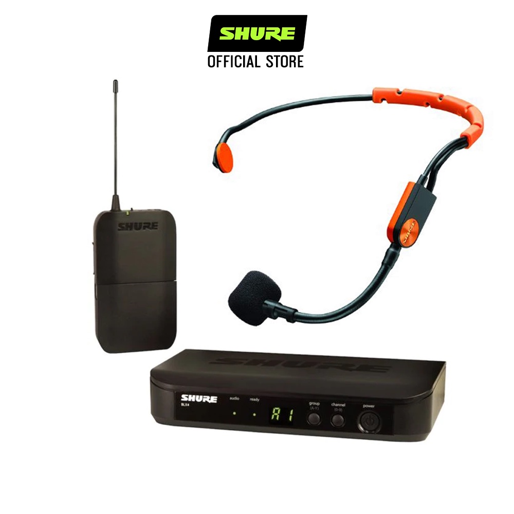 Shure Blx14/Sm31 Wireless Fitness Headset System With Sm31fh Microphone Cable Not Included